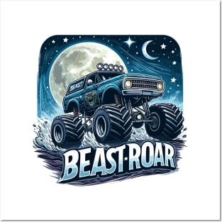 Monster Truck Posters and Art